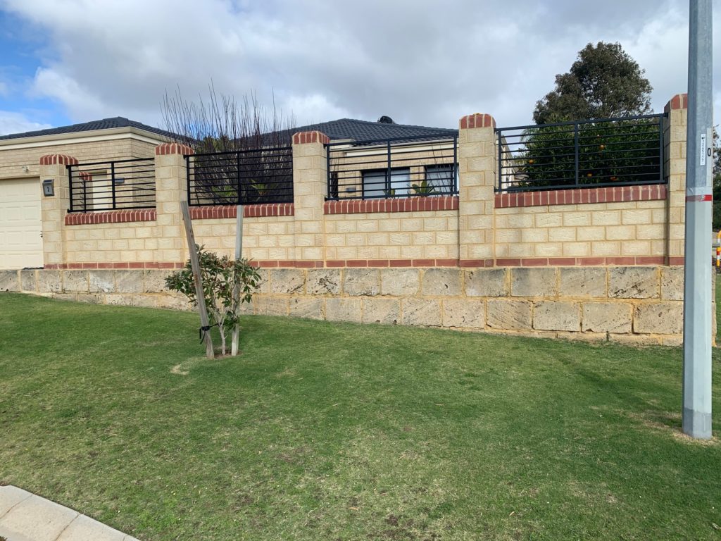 Infill Panel Fencing in Currambine