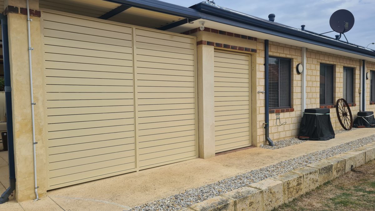 Aluminium Slat Screen Install in Joondalup — Craftsman Fencing, Perth