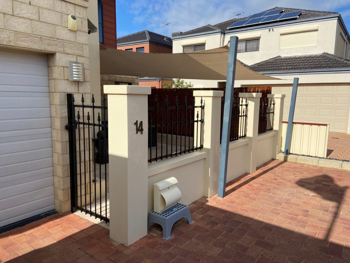 Tube Fencing and Gate Installation in Joondalup — Craftsman Fencing
