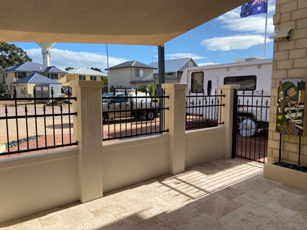 Tube Fencing and Gate Installation in Joondalup — Craftsman Fencing