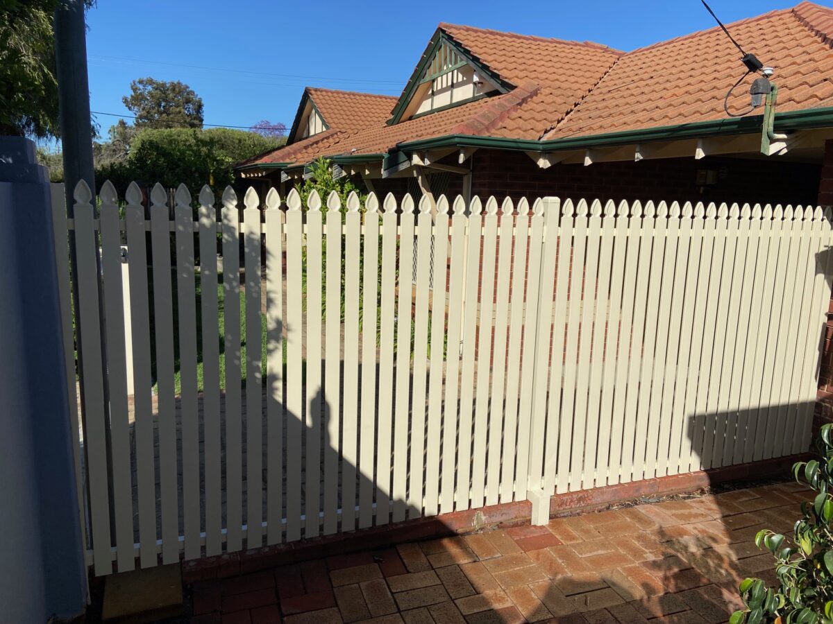 Aluminium Picket Fencing in Inglewood — Craftsman Fencing