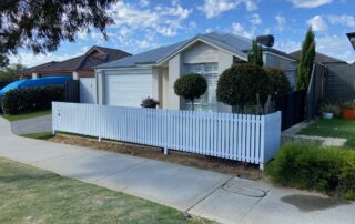 Flat Top Picket Fence Installation in Banksia Grove