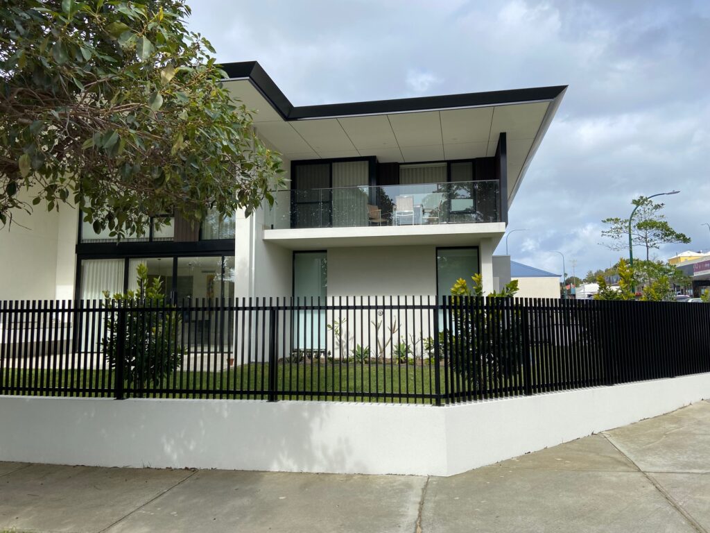 Modern Slat Fencing Adds Elegance to Floreat Home