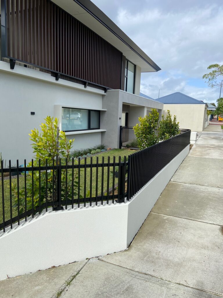 Modern Slat Fencing in Floreat