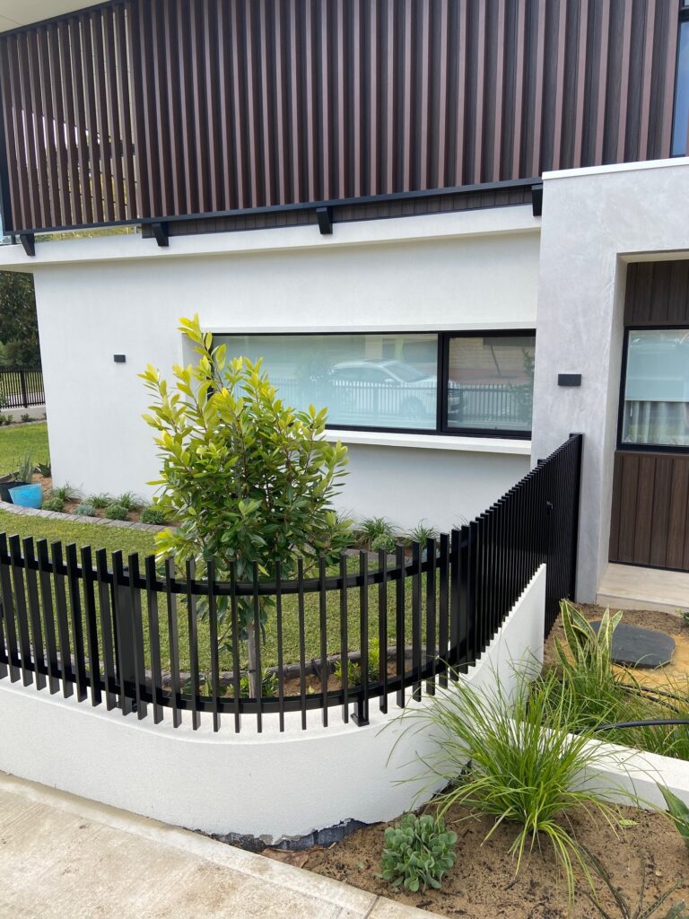 Modern Slat Fencing Floreat