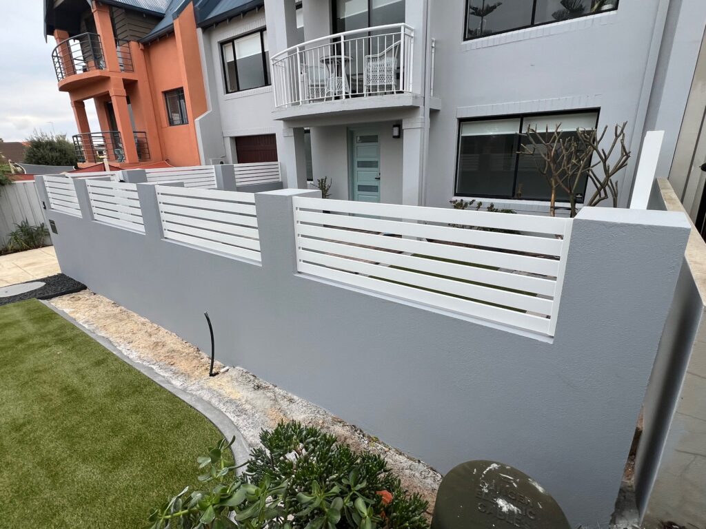 Aluminium Slat Infill Installation in Perth