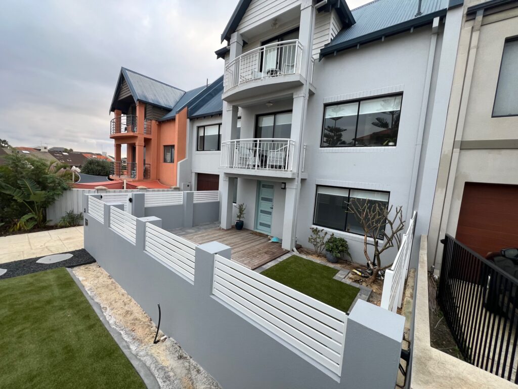 Aluminium Slat Infill Installation in Mindarie