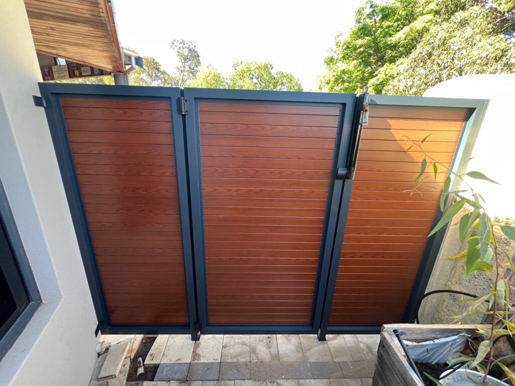Slat Gate Installation in Churchlands