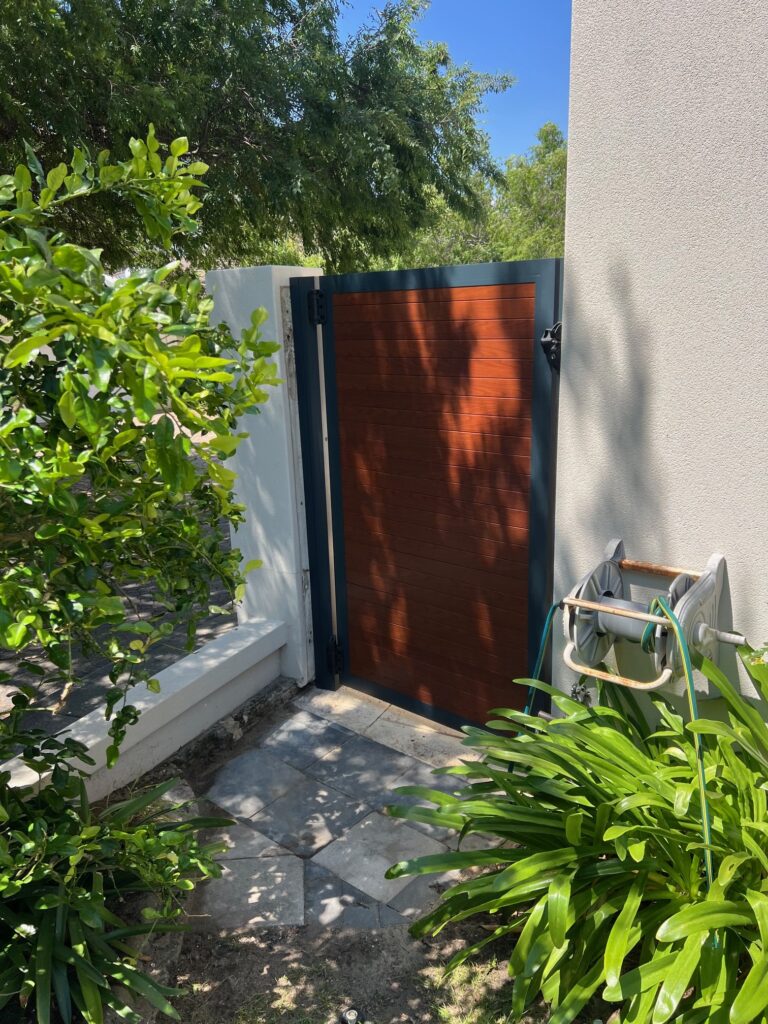 Slat Gate Installation in Churchlands