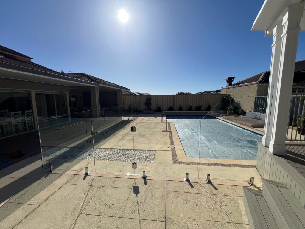 Frameless Glass Pool Fencing in Iluka
