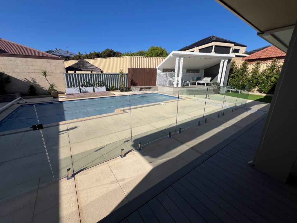 Frameless Glass Pool Fencing in Iluka