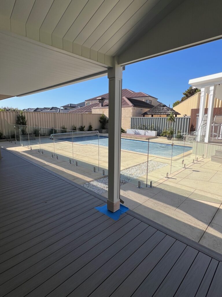 Frameless Glass Pool Fencing in Iluka