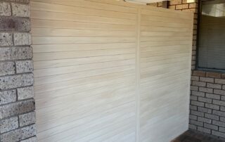 Aluminium Slat Screen in Woodvale